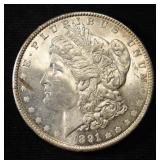 1891 MORGAN DOLLAR CH BU