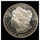1880-S MORGAN DOLLAR CH/GEM BU PL