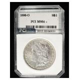 1880-O MORGAN DOLLAR PCI CH/GEM BU