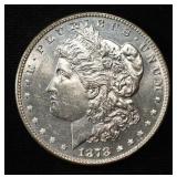 1878 7TF REV 78 MORGAN DOLLAR CH BU PROOF LIKE