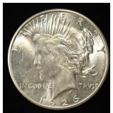1926-S PEACE DOLLAR AU/BU