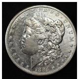 1884-S MORGAN DOLLAR XF/AU