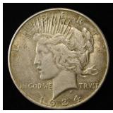 1934-D PEACE DOLLAR XF