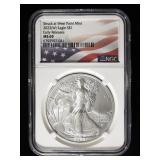 2023 (W) SILVER EAGLE NGC MS-69 EARLY RELEASES