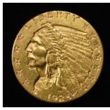 1925-D $2.5 GOLD INDIAN AU
