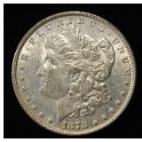 1878 7/8 TF MORGAN DOLLAR AU