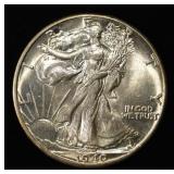 1940 WALKING LIBERTY HALF DOLLAR GEM BU