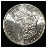 1881-S MORGAN DOLLAR CH BU