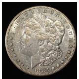 1883-S MORGAN DOLLAR AU