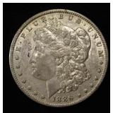 1886-O MORGAN DOLLAR XF/AU