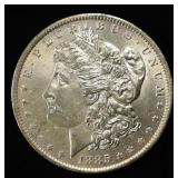 1885-O MORGAN DOLLAR CH BU
