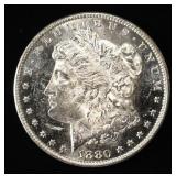 1880-S MORGAN DOLLAR CH BU DMPL