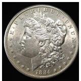 1884-S MORGAN DOLLAR AU/BU