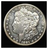1881-S MORGAN DOLLAR CH BU PROOFLIKE