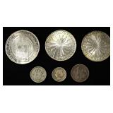 2 TROY OZ. MIXED FOREIGN SILVER COINS