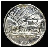 1926-S HALF DOLLAR OREGON TRAIL COMMEM