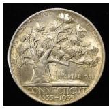 1935 HALF DOLLAR CONNECTICUT COMMEM
