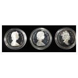 2.28 TROY OZ MIXED FOREIGN SILVER COINS