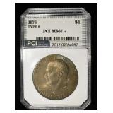 1976 TYPE 2 EISENHOWER DOLLAR PCI SUPERB GEM BU