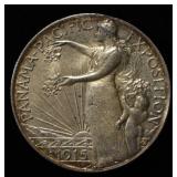 1915-S PAN-PAC COMMEM HALF BU