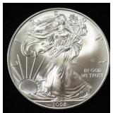 2008 AMERICAN SILVER EAGLE