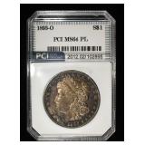 1893-O MORGAN DOLLAR PCI CH/GEM BU PL