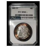 1891-CC MORGAN DOLLAR PCI GEM BU