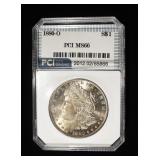 1880-O MORGAN DOLLAR PCI SUPERB GEM BU