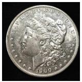 1900-S MORGAN DOLLAR AU/BU