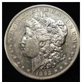1892-S MORGAN DOLLAR CH AU