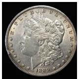 1889-O MORGAN DOLLAR AU