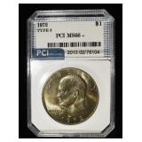 1972 EISENHOWER DOLLAR TYPE 3 PCI SUPERB GEM BU