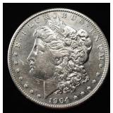 1904-S MORGAN DOLLAR AU