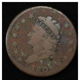 1808 CLASSIC HEAD LARGE CENT VG