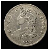 1833 BUST HALF DOLLAR XF