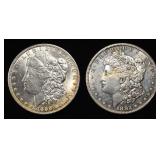 1882-S & 1888 MORGAN DOLLARS