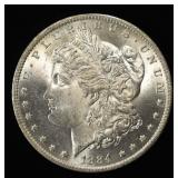1884-O MORGAN DOLLAR CH BU