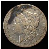 1884-S MORGAN DOLLAR VF