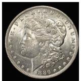 1886-O MORGAN DOLLAR AU/BU