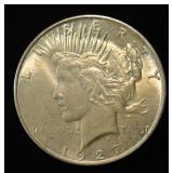 1927-D PEACE DOLLAR BU