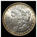 1886-O MORGAN DOLLAR BU