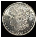 1921-D MORGAN DOLLAR CH BU