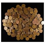 (200) 'S' MINT WHEAT CENTS