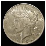 1934-D PEACE DOLLAR