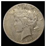 1927-S PEACE DOLLAR