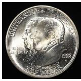 1923-S MONROE DOCTRINE HALF DOLLAR CH BU