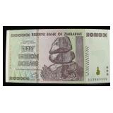 ZIMBABWE 50 TRILLION DOLLAR NOTE CRISP UNC