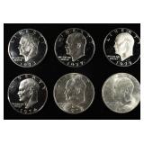 (6) EISENHOWER DOLLARS