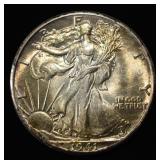 1941 WALKING LIBERTY HALF DOLLAR CH BU