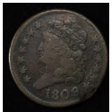 1809 CLASSIC HEAD HALF CENT VG